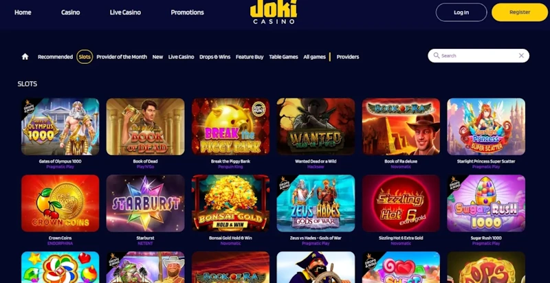 Joki Casino – 200% tervetulobonus verovapaasti